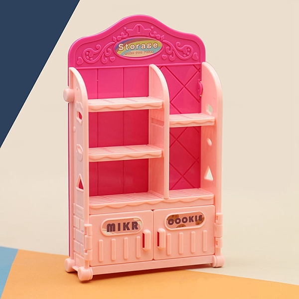 PandaHall Doullhouse Kitchen Furniture Miniature Scene Accessories, Cabinet Model Ornaments Toys, Pink, 105x34x168mm Plastic Pink
PandaHall Doullhouse Kitchen Furniture Miniature Scene Accessories, Cabinet Model Ornaments Toys, Pink, 105x34x168mm Plastic Pink