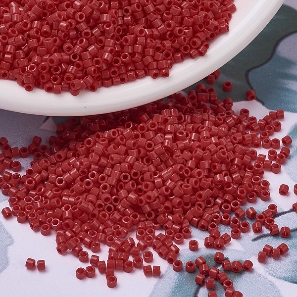 PandaHall MIYUKI Delica Beads, Cylinder, Japanese Seed Beads, 11/0, (DB0723) Opaque Red, 1.3x1.6mm, Hole: 0.8mm, about 20000pcs/bag...
PandaHall MIYUKI Delica Beads, Cylinder, Japanese Seed Beads, 11/0, (DB0723) Opaque Red, 1.3x1.6mm, Hole: 0.8mm, about 20000pcs/bag...