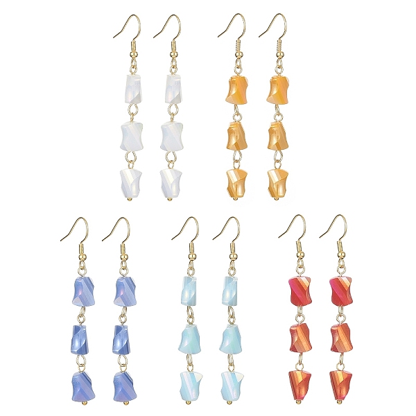 PandaHall Glass Beaded Tassel Dangle Earrings with 304 Stainless Steel Pins, Mixed Color, 66x8mm Glass Multicolor
PandaHall Glass Beaded Tassel Dangle Earrings with 304 Stainless Steel Pins, Mixed Color, 66x8mm Glass Multicolor