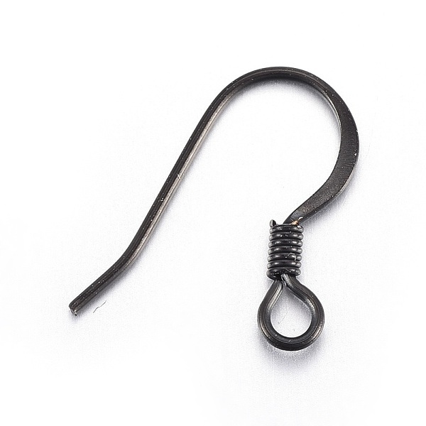 PandaHall Stainless Steel French Earring Hooks, with Horizontal Loop, Flat Earring Hooks, Electrophoresis Black, 16x16x1.5mm, Hole: 2mm, Pin...
PandaHall Stainless Steel French Earring Hooks, with Horizontal Loop, Flat Earring Hooks, Electrophoresis Black, 16x16x1.5mm, Hole: 2mm, Pin...