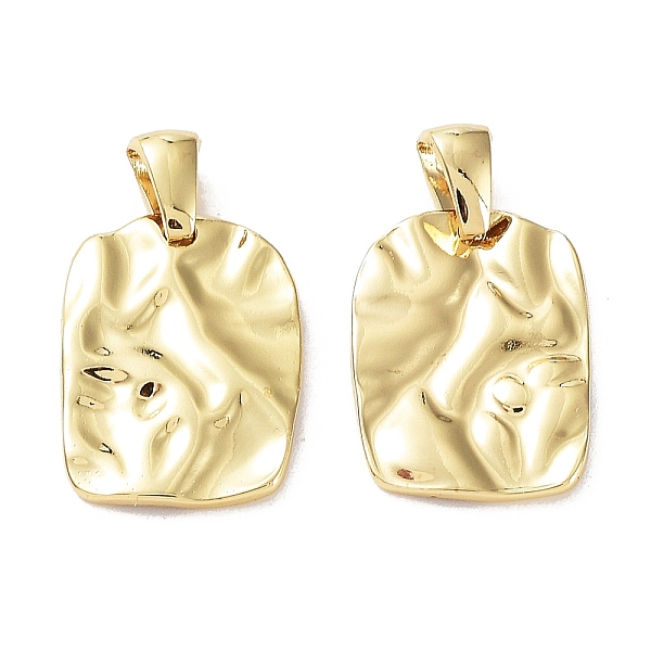 PandaHall 304 Stainless Steel Pendants, Textured, Rectangle Charm, Golden, 18.5x14x2mm, Hole: 5.5x3mm 304 Stainless Steel Rectangle
PandaHall 304 Stainless Steel Pendants, Textured, Rectangle Charm, Golden, 18.5x14x2mm, Hole: 5.5x3mm 304 Stainless Steel Rectangle