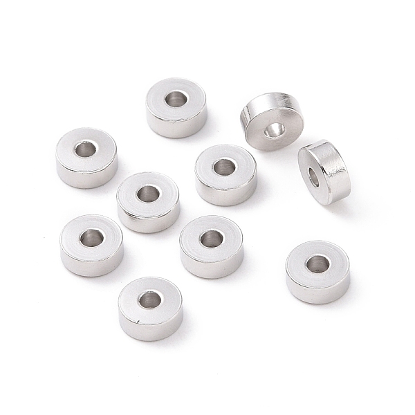 PandaHall 201 Stainless Steel Spacer Beads, Flat Round, Stainless Steel Color, 5x2mm, Hole: 1.6mm 201 Stainless Steel Flat Round
PandaHall 201 Stainless Steel Spacer Beads, Flat Round, Stainless Steel Color, 5x2mm, Hole: 1.6mm 201 Stainless Steel Flat Round