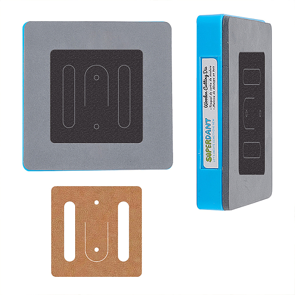 PandaHall SUPERDANT Leather Belt Key Holder Wooden Die Cutting Leather Keychain Organizer Die Cut Buckle Shape Leather Craft Cutting Machine...
PandaHall SUPERDANT Leather Belt Key Holder Wooden Die Cutting Leather Keychain Organizer Die Cut Buckle Shape Leather Craft Cutting Machine...