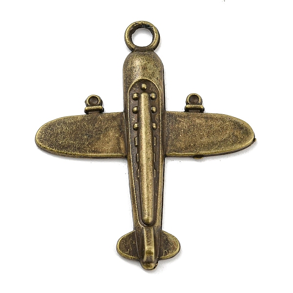 PandaHall Alloy Pendants, Cadmium Free & Lead Free, Airplane Charm, Antique Bronze, 44.5x37x3mm, Hole: 3.5mm, about 322pcs/1000g Alloy...
PandaHall Alloy Pendants, Cadmium Free & Lead Free, Airplane Charm, Antique Bronze, 44.5x37x3mm, Hole: 3.5mm, about 322pcs/1000g Alloy...