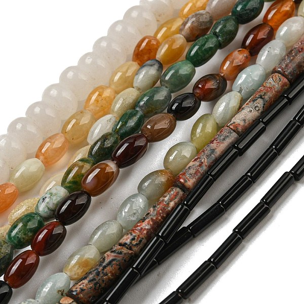 PandaHall Natural Mixed Gemstone Beads Strands, Mixed Shape, 4.5~13.5x2~6.5mm, Hole: 0.6~0.8mm Mixed Stone Mixed Shapes
PandaHall Natural Mixed Gemstone Beads Strands, Mixed Shape, 4.5~13.5x2~6.5mm, Hole: 0.6~0.8mm Mixed Stone Mixed Shapes