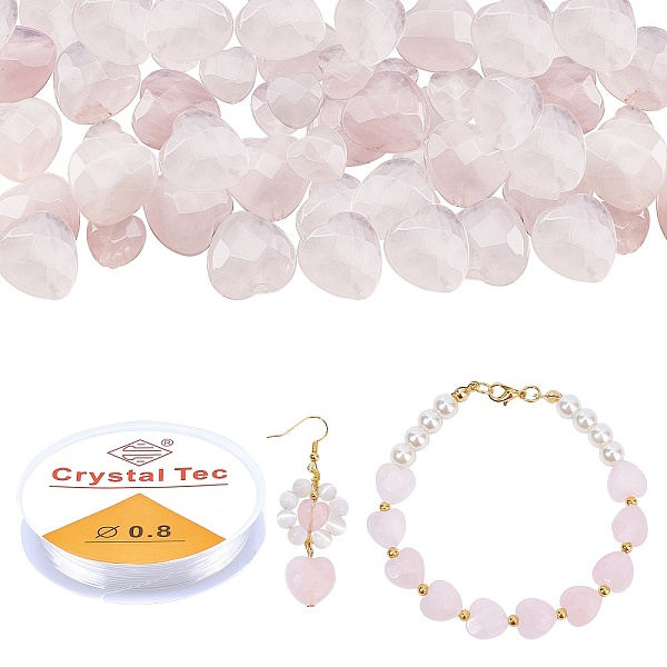 PandaHall ARRICRAFT DIY Natural Stone Beads Bracelet Making Kit, Including Heart Natural Rose Quartz Beads, Elastic Thread, Beads: about..., Multicolor
PandaHall ARRICRAFT DIY Natural Stone Beads Bracelet Making Kit, Including Heart Natural Rose Quartz Beads, Elastic Thread, Beads: about..., Multicolor