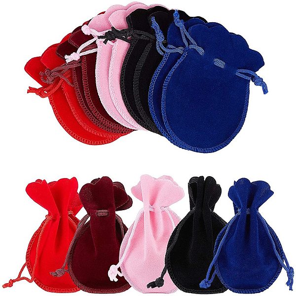 PandaHall 50 Pcs Velvet Bags, Velvet Cloth Drawstring Pouches for DIY Candy Gift and Jewelry Necklace Bracelet Packing, 9x7cm, 5 Colors..., Multicolor
PandaHall 50 Pcs Velvet Bags, Velvet Cloth Drawstring Pouches for DIY Candy Gift and Jewelry Necklace Bracelet Packing, 9x7cm, 5 Colors..., Multicolor