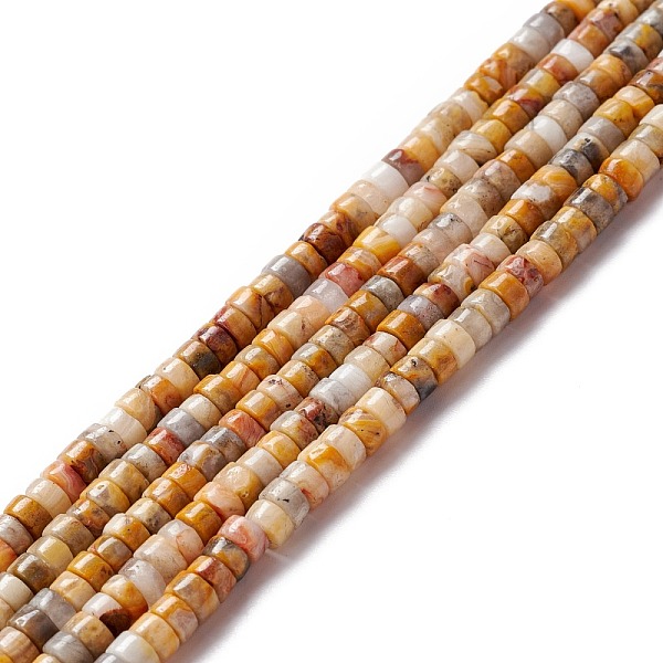 PandaHall Natural Crazy Lace Agate Beads Strands, Flat Round, 4~4.5x2~2.5mm, Hole: 0.8~1mm, about 155~172pcs/strand, 15.12 inch~15.55 inch..., Multicolor
PandaHall Natural Crazy Lace Agate Beads Strands, Flat Round, 4~4.5x2~2.5mm, Hole: 0.8~1mm, about 155~172pcs/strand, 15.12 inch~15.55 inch..., Multicolor