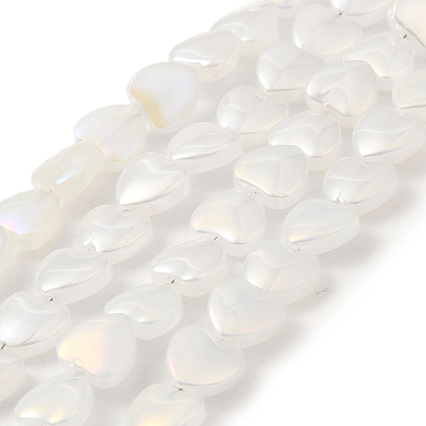 PandaHall Glass Beads Strands, Heart, WhiteSmoke, 9.5x10x4mm, Hole: 1mm, about 79pcs/strand, 28.74 inch(73cm) Glass Heart White
PandaHall Glass Beads Strands, Heart, WhiteSmoke, 9.5x10x4mm, Hole: 1mm, about 79pcs/strand, 28.74 inch(73cm) Glass Heart White