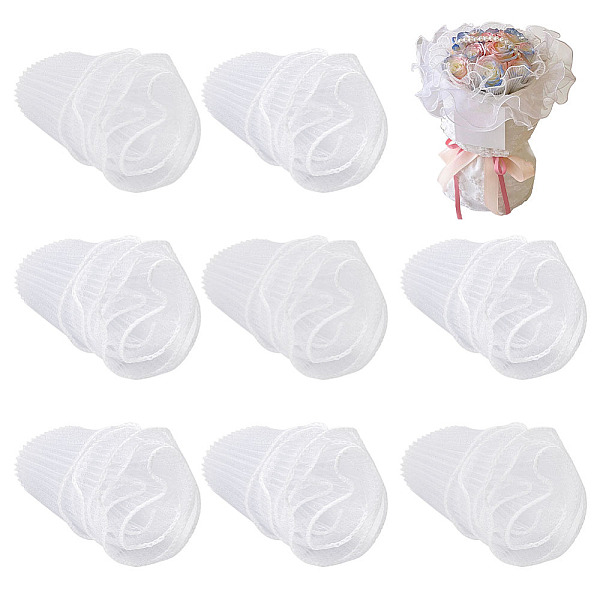 PandaHall BENECREAT 8Pcs 3-layer Nylon Fabric, Bouquet Packaging Accessories, WhiteSmoke, 11x42x0.05cm Nylon White
PandaHall BENECREAT 8Pcs 3-layer Nylon Fabric, Bouquet Packaging Accessories, WhiteSmoke, 11x42x0.05cm Nylon White