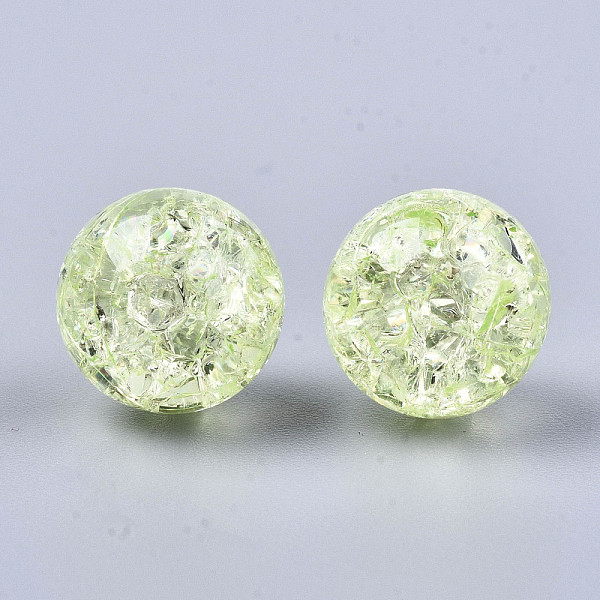 PandaHall Transparent Crackle Acrylic Round Beads Strands, No Hole, Champagne Yellow, 12mm Acrylic Round
PandaHall Transparent Crackle Acrylic Round Beads Strands, No Hole, Champagne Yellow, 12mm Acrylic Round