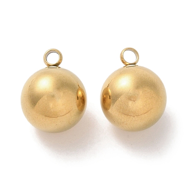 PandaHall Ion Plating(IP) 304 Stainless Steel Charms, Round Charm, Real 18K Gold Plated, 13x10mm, Hole: 2mm 304 Stainless Steel Round
PandaHall Ion Plating(IP) 304 Stainless Steel Charms, Round Charm, Real 18K Gold Plated, 13x10mm, Hole: 2mm 304 Stainless Steel Round