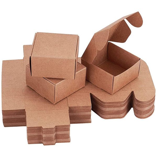 PandaHall 60pcs Cube Gift Wrapping Kraft Paper Box Handmade Paper Accessories Soap Box for Earring Small Jewelry Crafting Paper Square..., Orange
PandaHall 60pcs Cube Gift Wrapping Kraft Paper Box Handmade Paper Accessories Soap Box for Earring Small Jewelry Crafting Paper Square..., Orange