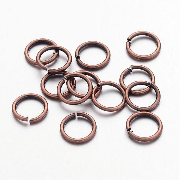 PandaHall Red Copper Color Brass Jump Rings, Cadmium Free & Lead Free, Open Jump Rings, 18 Gauge, 8x1mm, Inner Diameter: 6mm, about...
PandaHall Red Copper Color Brass Jump Rings, Cadmium Free & Lead Free, Open Jump Rings, 18 Gauge, 8x1mm, Inner Diameter: 6mm, about...
