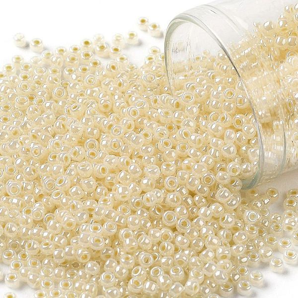 PandaHall TOHO Round Seed Beads, Japanese Seed Beads, (901) Ceylon Rice Pudding, 11/0, 2.2mm, Hole: 0.8mm, about 1110pcs/10g Glass Gold
PandaHall TOHO Round Seed Beads, Japanese Seed Beads, (901) Ceylon Rice Pudding, 11/0, 2.2mm, Hole: 0.8mm, about 1110pcs/10g Glass Gold