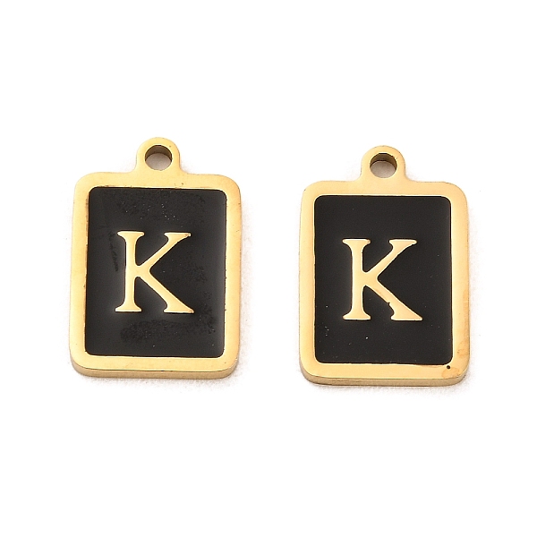 PandaHall 304 Stainless Steel Pendants, with Enamel, Rectangle with Letter Charm, Golden, Letter K, 17.5x12x1.5mm, Hole: 1.5mm Stainless...
PandaHall 304 Stainless Steel Pendants, with Enamel, Rectangle with Letter Charm, Golden, Letter K, 17.5x12x1.5mm, Hole: 1.5mm Stainless...