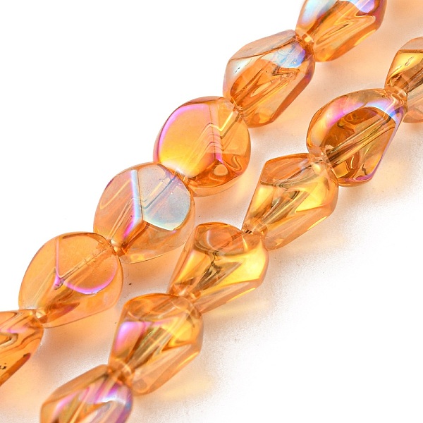 PandaHall Full Rainbow Plated Electroplate Transparent Glass Beads Strands, Faceted Polygon, Sandy Brown, 7.5x6x6.8mm, Hole: 1mm, about...
PandaHall Full Rainbow Plated Electroplate Transparent Glass Beads Strands, Faceted Polygon, Sandy Brown, 7.5x6x6.8mm, Hole: 1mm, about...