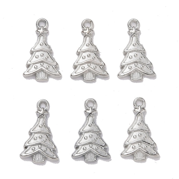 PandaHall Tibetan Style Christmas Tree Alloy Pendants, Lead Free & Cadmium Free, Platinum, 23.5x14x3.5mm, Hole: 2.5mm, about 720pcs/1000g...
PandaHall Tibetan Style Christmas Tree Alloy Pendants, Lead Free & Cadmium Free, Platinum, 23.5x14x3.5mm, Hole: 2.5mm, about 720pcs/1000g...