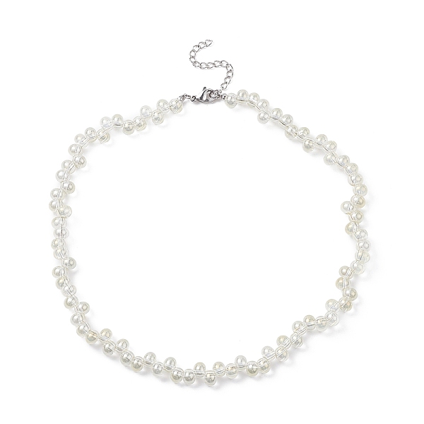 PandaHall Glass Teardrop Beaded Necklaces, 304 Stainless Steel Jewelry for Women, Light Goldenrod Yellow, 15.51''(39.4cm) Glass Teardrop
PandaHall Glass Teardrop Beaded Necklaces, 304 Stainless Steel Jewelry for Women, Light Goldenrod Yellow, 15.51''(39.4cm) Glass Teardrop
