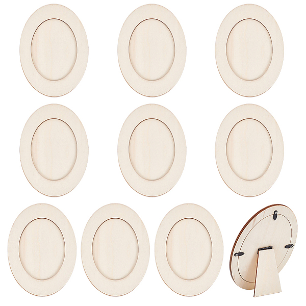 PandaHall BENECREAT 10pcs Wood Picture Frames Table Top Picture Frames 4.5x3inch Oval Tabletop Display Frame Adjustable Photo Frame for...
PandaHall BENECREAT 10pcs Wood Picture Frames Table Top Picture Frames 4.5x3inch Oval Tabletop Display Frame Adjustable Photo Frame for...