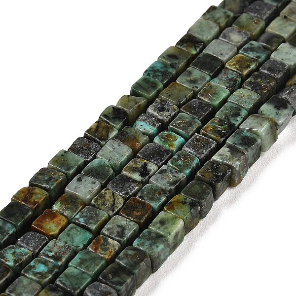 PandaHall Natural African Turquoise(Jasper) Beads Strands, Cube, 4~4.5x4~4.5x4~4.5mm, Hole: 0.8mm, about 90pcs/strand, 15.20~15.35 inch...
PandaHall Natural African Turquoise(Jasper) Beads Strands, Cube, 4~4.5x4~4.5x4~4.5mm, Hole: 0.8mm, about 90pcs/strand, 15.20~15.35 inch...