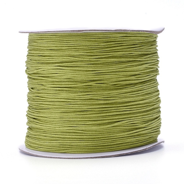 PandaHall Nylon Thread, Nylon Jewelry Cord for Custom Woven Jewelry Making, Olive Drab, 0.6mm, about 142.16 yards(130m)/roll Nylon Green
PandaHall Nylon Thread, Nylon Jewelry Cord for Custom Woven Jewelry Making, Olive Drab, 0.6mm, about 142.16 yards(130m)/roll Nylon Green