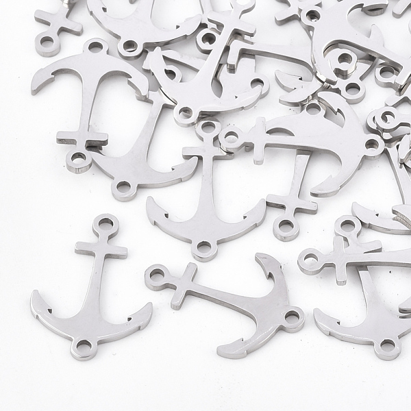 PandaHall 201 Stainless Steel Links connectors, Laser Cut Links, Anchor, Stainless Steel Color, 18x13x1mm, Hole: 1.4mm 201 Stainless Steel...
PandaHall 201 Stainless Steel Links connectors, Laser Cut Links, Anchor, Stainless Steel Color, 18x13x1mm, Hole: 1.4mm 201 Stainless Steel...