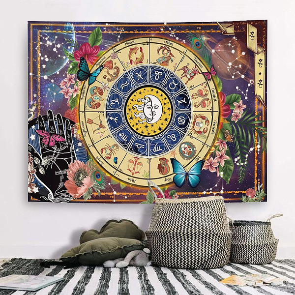 PandaHall 12 Constellation Altar Wiccan Witchcraft Polyester Decoration Backdrops, Photography Background Banner Decoration for Party Home...
PandaHall 12 Constellation Altar Wiccan Witchcraft Polyester Decoration Backdrops, Photography Background Banner Decoration for Party Home...
