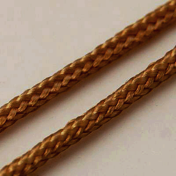 PandaHall Nylon Braided Threads, Chinese Knot Cord, Round, Peru, 1.5mm, about 200.00 Yards(182.88m)/Roll Nylon Brown
PandaHall Nylon Braided Threads, Chinese Knot Cord, Round, Peru, 1.5mm, about 200.00 Yards(182.88m)/Roll Nylon Brown
