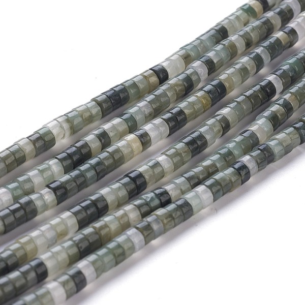 PandaHall Natural Green Line Jasper Beads Strands, Heishi Beads, Flat Round/Disc, 4~4.5x2.5mm, Hole: 0.7mm, about 129~132pcs/strand, 15.43...
PandaHall Natural Green Line Jasper Beads Strands, Heishi Beads, Flat Round/Disc, 4~4.5x2.5mm, Hole: 0.7mm, about 129~132pcs/strand, 15.43...