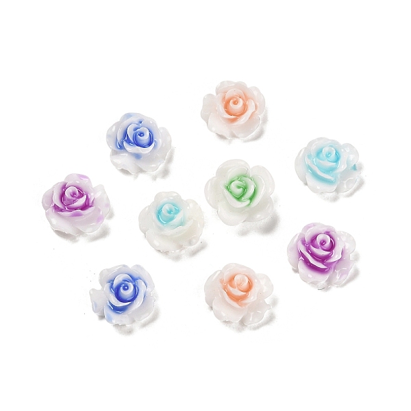 PandaHall Luminous Resin Decoden Cabochons, Glow in the Dark Flower, Mixed Color, 9x4.5mm Resin Flower Multicolor
PandaHall Luminous Resin Decoden Cabochons, Glow in the Dark Flower, Mixed Color, 9x4.5mm Resin Flower Multicolor