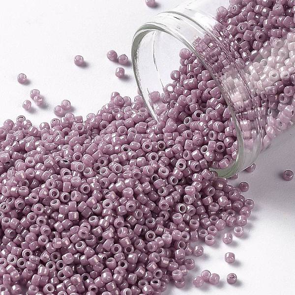 PandaHall TOHO Round Seed Beads, Japanese Seed Beads, (127) Opaque Luster Pale Mauve, 15/0, 1.5mm, Hole: 0.7mm, about 3000pcs/bottle..., Purple
PandaHall TOHO Round Seed Beads, Japanese Seed Beads, (127) Opaque Luster Pale Mauve, 15/0, 1.5mm, Hole: 0.7mm, about 3000pcs/bottle..., Purple