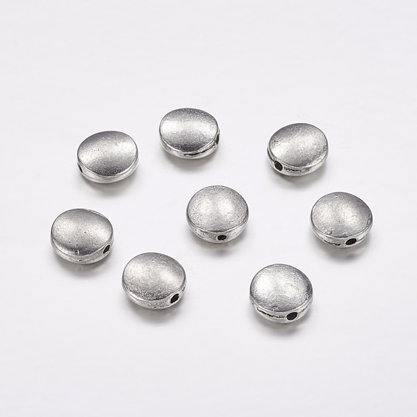 PandaHall Tibetan Style Alloy Beads, Cadmium Free & Nickel Free & Lead Free, Flat Round, Antique Silver, about 9mm in diameter, 4mm thick...
PandaHall Tibetan Style Alloy Beads, Cadmium Free & Nickel Free & Lead Free, Flat Round, Antique Silver, about 9mm in diameter, 4mm thick...