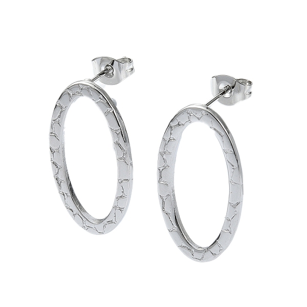 PandaHall 201 Stainless Steel Stud Earrings, with 304 Stainless Steel Pins, Hollow Oval, Stainless Steel Color, 24x13mm 201 Stainless Steel...
PandaHall 201 Stainless Steel Stud Earrings, with 304 Stainless Steel Pins, Hollow Oval, Stainless Steel Color, 24x13mm 201 Stainless Steel...