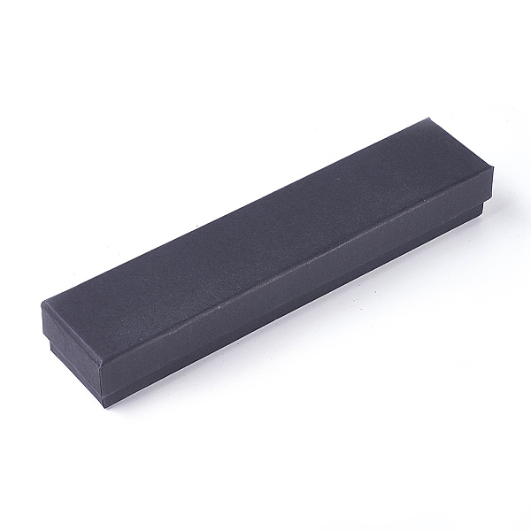 PandaHall Kraft Paper Cardboard Jewelry Boxes, Necklace Box, Rectangle, Black, 22.5x5x3cm Paper Rectangle Black
PandaHall Kraft Paper Cardboard Jewelry Boxes, Necklace Box, Rectangle, Black, 22.5x5x3cm Paper Rectangle Black