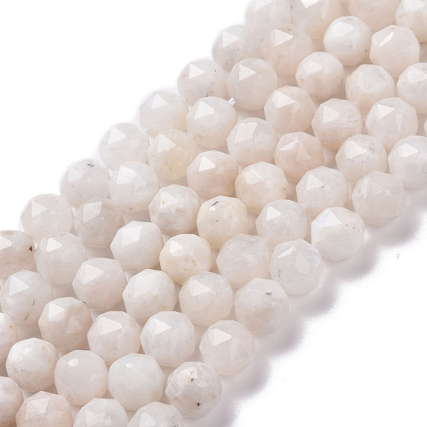 PandaHall Natural Rainbow Moonstone Beads Strands, Star Cut Round Beads, Faceted, 7~8x8mm, Hole: 0.9mm, about 49pcs/strand, 14.92 inch...
PandaHall Natural Rainbow Moonstone Beads Strands, Star Cut Round Beads, Faceted, 7~8x8mm, Hole: 0.9mm, about 49pcs/strand, 14.92 inch...