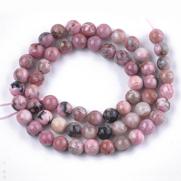 PandaHall Natural Rhodonite Beads Strands, Round, 8mm, Hole: 1mm, about 45~48pcs/strand, 15.3 inch Rhodonite Round
PandaHall Natural Rhodonite Beads Strands, Round, 8mm, Hole: 1mm, about 45~48pcs/strand, 15.3 inch Rhodonite Round