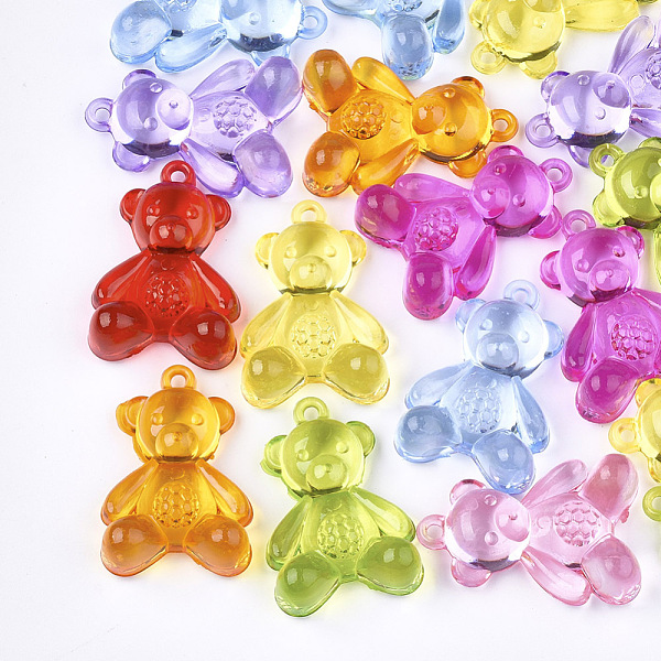 PandaHall Transparent Acrylic Pendants, Bear, Mixed Color, 34x23x11mm, Hole: 2mm, about 142pcs/500g Acrylic Bear Multicolor
PandaHall Transparent Acrylic Pendants, Bear, Mixed Color, 34x23x11mm, Hole: 2mm, about 142pcs/500g Acrylic Bear Multicolor