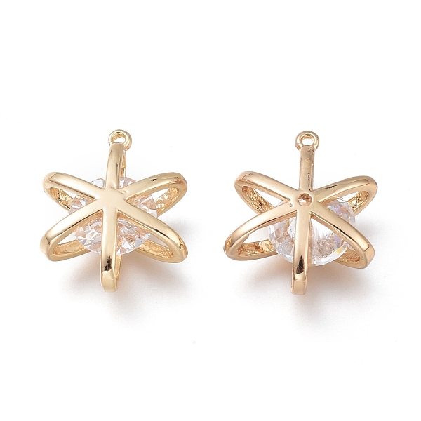 PandaHall Brass Micro Clear Cubic Zirconia Pendants, Long-Lasting Plated, Hexagram, Real 14K Gold Plated, 16.7x13.5x6.7mm, Hole: 0.8mm...
PandaHall Brass Micro Clear Cubic Zirconia Pendants, Long-Lasting Plated, Hexagram, Real 14K Gold Plated, 16.7x13.5x6.7mm, Hole: 0.8mm...