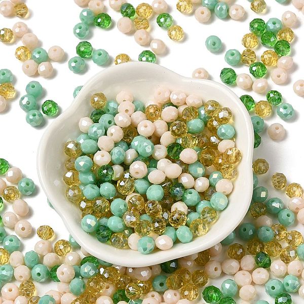 PandaHall Glass Beads, Faceted, Rondelle, Medium Sea Green, 6x5mm, Hole: 1mm, about 2360pcs/500g Glass Rondelle
PandaHall Glass Beads, Faceted, Rondelle, Medium Sea Green, 6x5mm, Hole: 1mm, about 2360pcs/500g Glass Rondelle