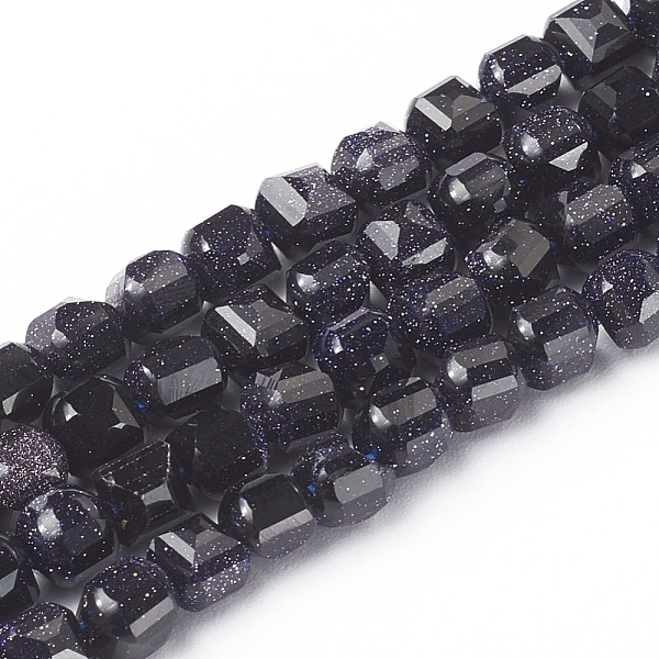 PandaHall Synthetic Blue Goldstone Beads Strands, Faceted, Cube, 5.5~6x5.5~6x5.5mm, Hole: 1mm, about 68~70pcs/strand, 14.8 inch(37.6cm) Blue...
PandaHall Synthetic Blue Goldstone Beads Strands, Faceted, Cube, 5.5~6x5.5~6x5.5mm, Hole: 1mm, about 68~70pcs/strand, 14.8 inch(37.6cm) Blue...