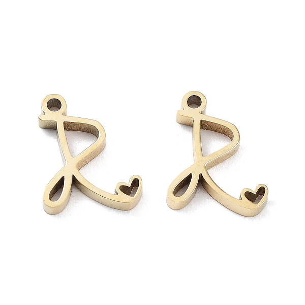 PandaHall 304 Stainless Steel Charms, Laser Cut, Real 14K Gold Plated, Letter R, 10.5x8.5x1.5mm, Hole: 1mm 304 Stainless Steel Letter R
PandaHall 304 Stainless Steel Charms, Laser Cut, Real 14K Gold Plated, Letter R, 10.5x8.5x1.5mm, Hole: 1mm 304 Stainless Steel Letter R