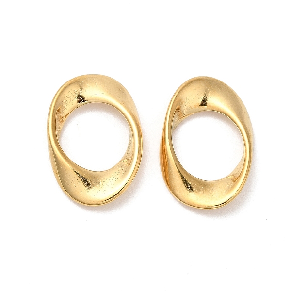 PandaHall 304 Stainless Steel Linking Rings, Twisted Oval, Real 18K Gold Plated, 20.5x13.5x3mm, Inner Diameter: 11x10.5mm 304 Stainless...
PandaHall 304 Stainless Steel Linking Rings, Twisted Oval, Real 18K Gold Plated, 20.5x13.5x3mm, Inner Diameter: 11x10.5mm 304 Stainless...