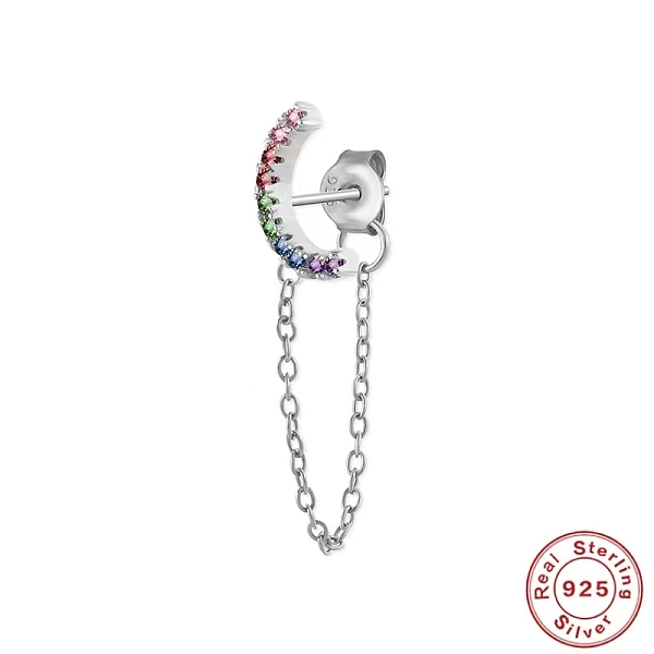 PandaHall 925 Sterling Silver Tassel Earrings Moon/Flower Earrings Sterling Silver
PandaHall 925 Sterling Silver Tassel Earrings Moon/Flower Earrings Sterling Silver