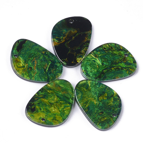 PandaHall Cellulose Acetate(Resin) Pendants, Green, 23.5x17.5x2.5mm, Hole: 1.4mm Cellulose Acetate Others Green
PandaHall Cellulose Acetate(Resin) Pendants, Green, 23.5x17.5x2.5mm, Hole: 1.4mm Cellulose Acetate Others Green