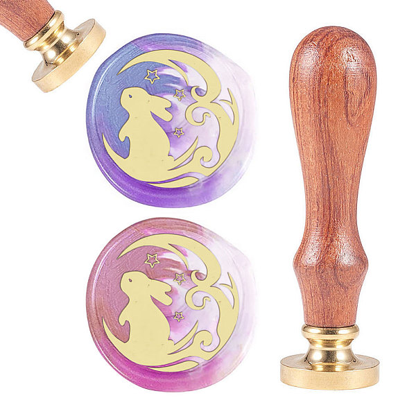 PandaHall CRASPIRE Brass Wax Seal Stamp, with Natural Rosewood Handle, for DIY Scrapbooking, Rabbit Pattern, Stamp: 25mm, Handle...
PandaHall CRASPIRE Brass Wax Seal Stamp, with Natural Rosewood Handle, for DIY Scrapbooking, Rabbit Pattern, Stamp: 25mm, Handle...