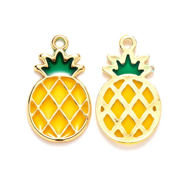 PandaHall Alloy Pendants, with Epoxy Resin, Cadmium Free & Lead Free, Pineapple, Golden, Gold, 27.5x16.5x1.5mm, Hole: 2mm Alloy+Epoxy Resin...
PandaHall Alloy Pendants, with Epoxy Resin, Cadmium Free & Lead Free, Pineapple, Golden, Gold, 27.5x16.5x1.5mm, Hole: 2mm Alloy+Epoxy Resin...