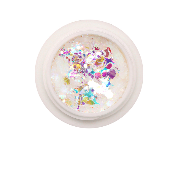 PandaHall Shining Nail Art Decoration Accessories, with Glitter Powder and Sequins, DIY Sparkly Paillette Tips Nail, Mixed Shapes, Snow..., White
PandaHall Shining Nail Art Decoration Accessories, with Glitter Powder and Sequins, DIY Sparkly Paillette Tips Nail, Mixed Shapes, Snow..., White