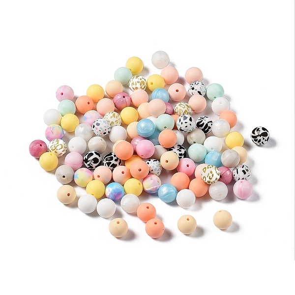 PandaHall Round Food Grade Eco-Friendly Silicone Focal Beads, Chewing Beads For Teethers, DIY Nursing Necklaces Making, Mixed Color, 15mm..., Multicolor
PandaHall Round Food Grade Eco-Friendly Silicone Focal Beads, Chewing Beads For Teethers, DIY Nursing Necklaces Making, Mixed Color, 15mm..., Multicolor