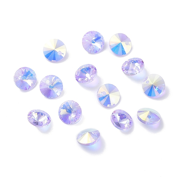PandaHall Electroplate Transparent Glass Beads, Half Rainbown Plated, Faceted Bicone, Lilac, 8x4mm, Hole: 0.8mm Glass Bicone Purple
PandaHall Electroplate Transparent Glass Beads, Half Rainbown Plated, Faceted Bicone, Lilac, 8x4mm, Hole: 0.8mm Glass Bicone Purple